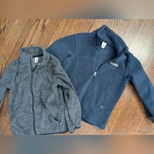 Boys Zip Up Fleece Sweaters